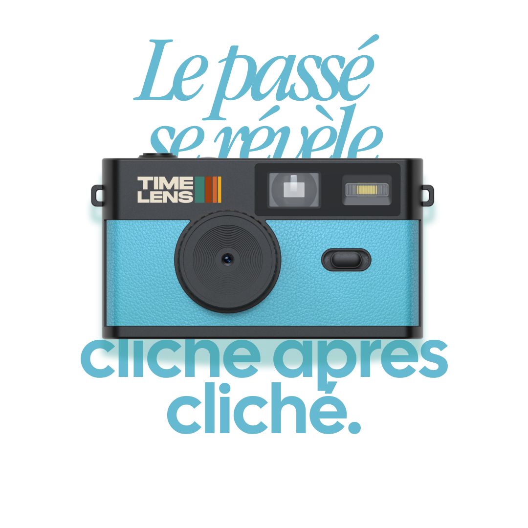 Appareil photo TimeLens® Bleu Turquoise