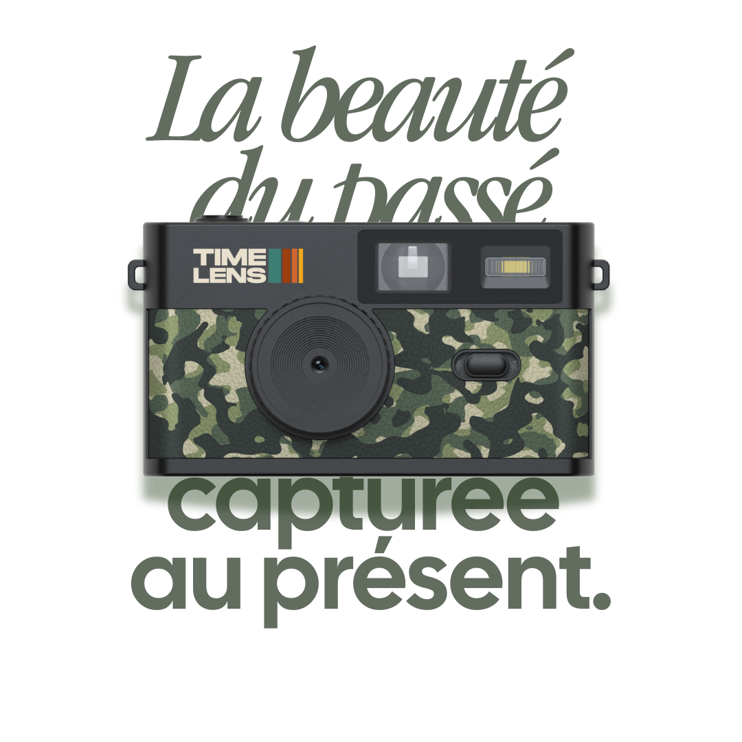 Appareil photo TimeLens® Military Green - TIME LENS - TL0111 -