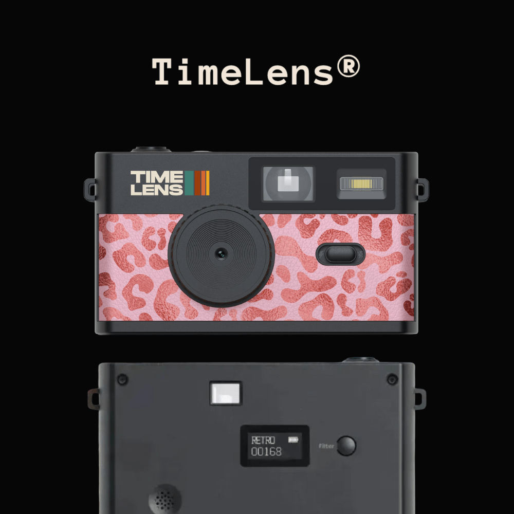 Appareil photo TimeLens® Pink Leopard - TIME LENS - TL0112 -
