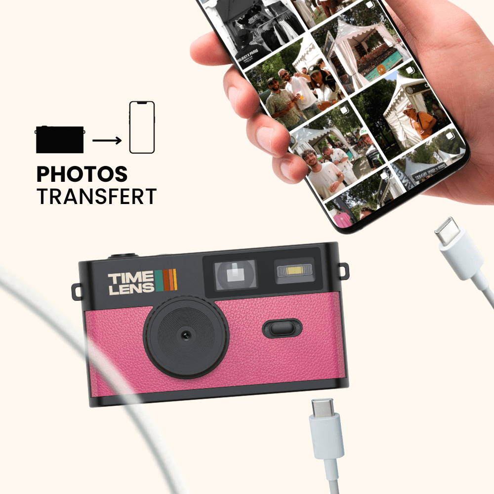 Appareil photo TimeLens® Rose - TIME LENS - TL0101 -