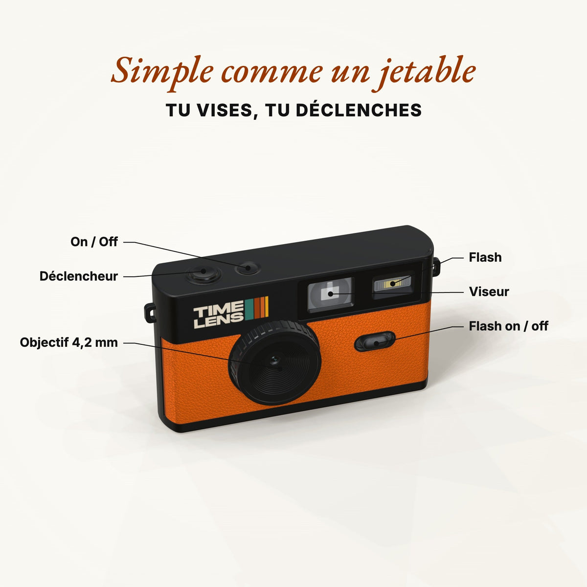 Appareil photo TimeLens® - TIME LENS - TL0109 -