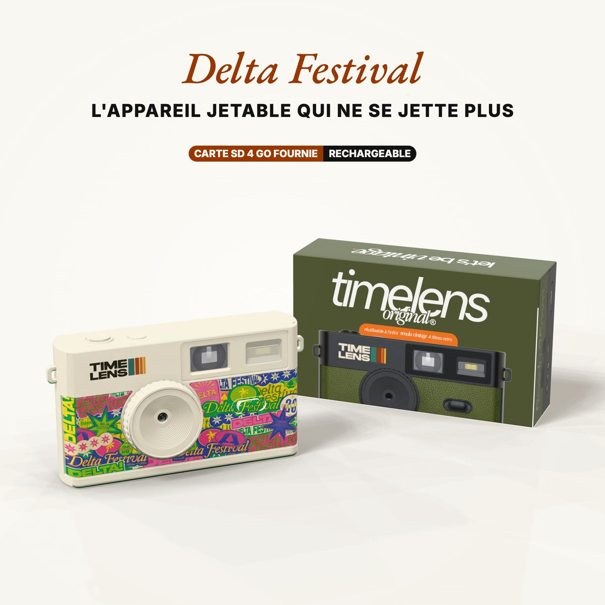 Appareil photo TimeLens® X Delta Festival LIMITED EDITION - TIME LENS - TLDELTA -