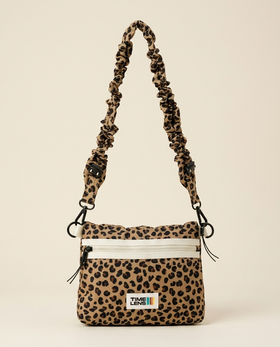 Sacoche Cream Leopard