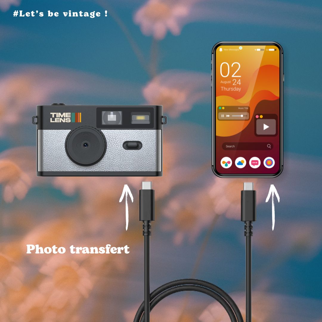TimeLens® TL01 Screenless Compact Digital Camera