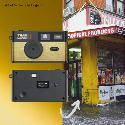 TimeLens® TL01 Screenless Compact Digital Camera