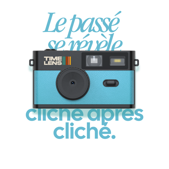 Appareil photo TimeLens® Bleu Turquoise