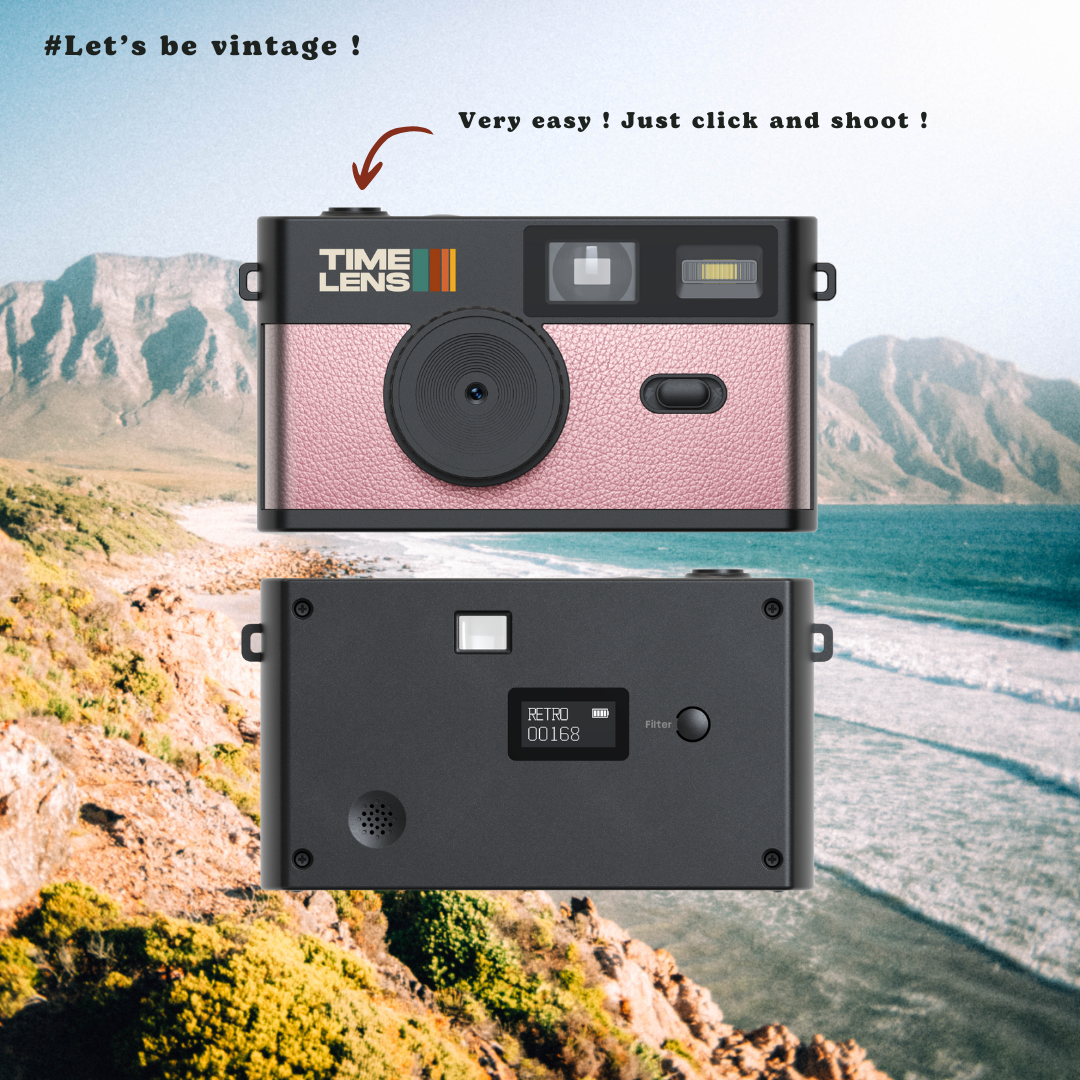 TimeLens® TL01 Screenless Compact Digital Camera