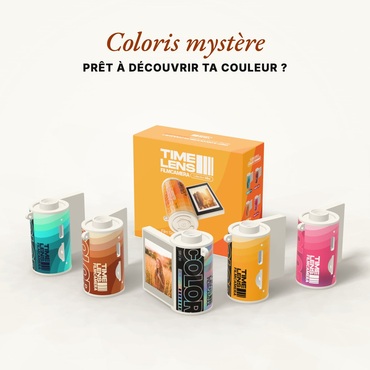 Appareil photo porte-clé TimeLens® Mini – Boîte mystère - TIME LENS - TLMINI1 -