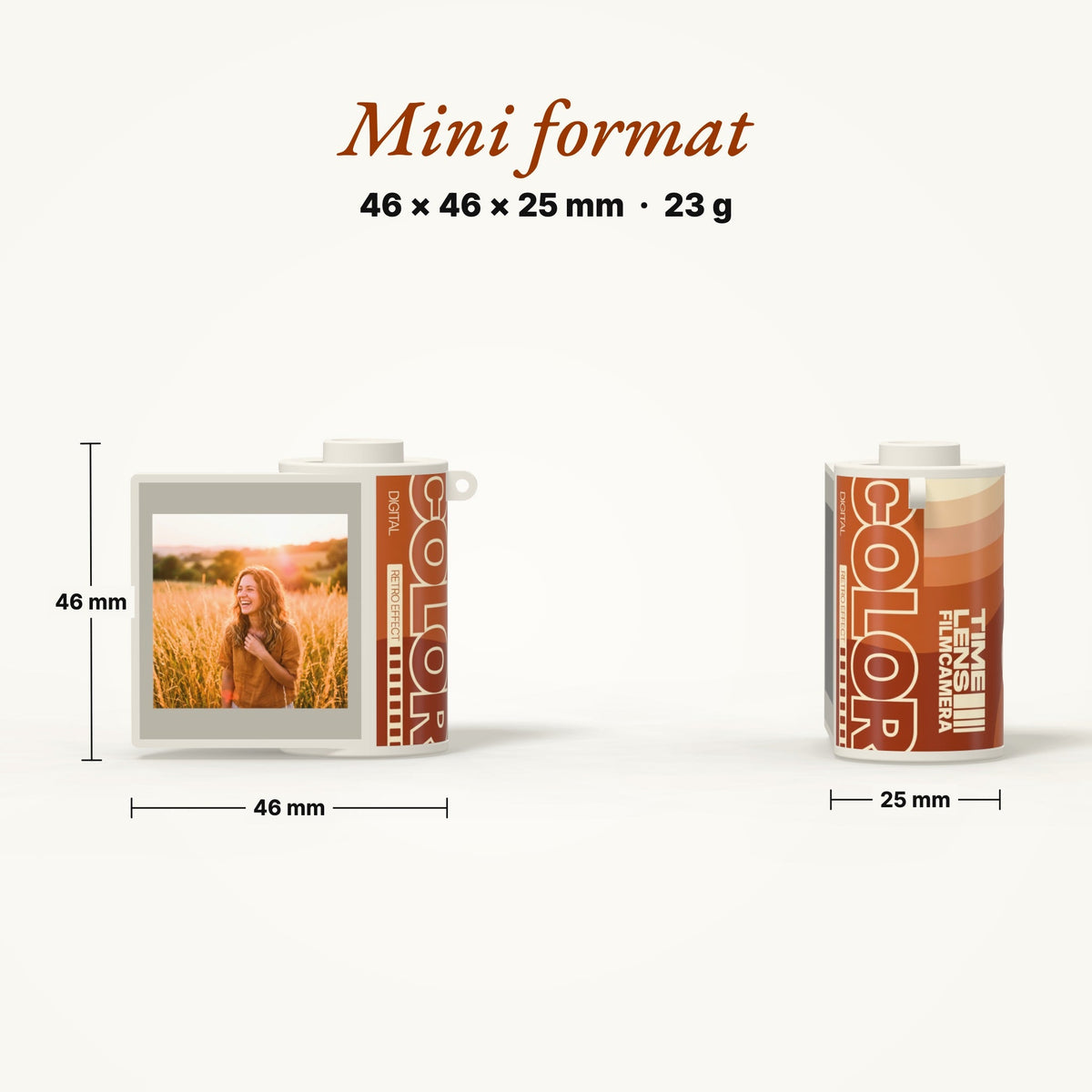Appareil photo porte-clé TimeLens® Mini – Boîte mystère - TIME LENS - TLMINI1 -