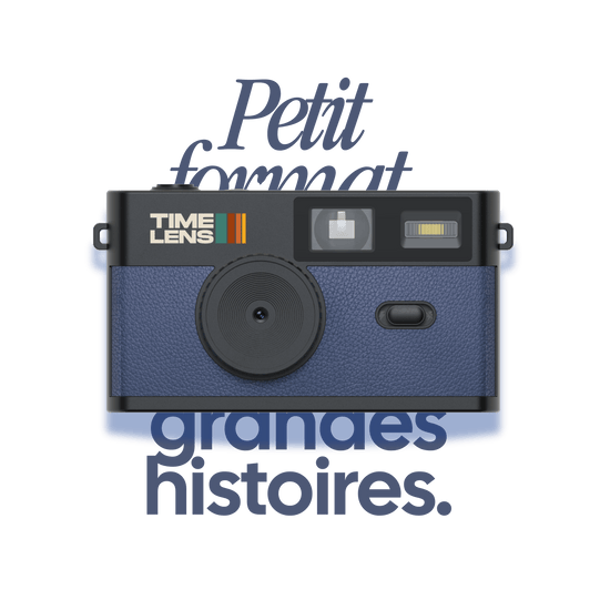 Appareil photo TimeLens® Bleu - TIME LENS - TL0104 - 