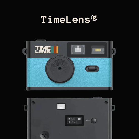 Appareil photo TimeLens® Bleu Turquoise - TIME LENS - TL0101 - 
