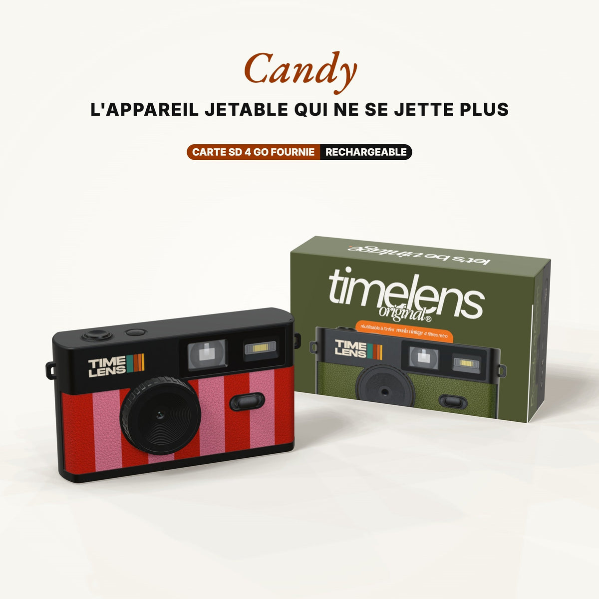 Appareil photo TimeLens® Candy - TIME LENS - TL0121 -