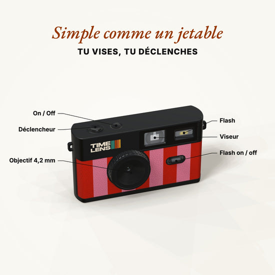 Appareil photo TimeLens® Candy - TIME LENS - TL0121 -