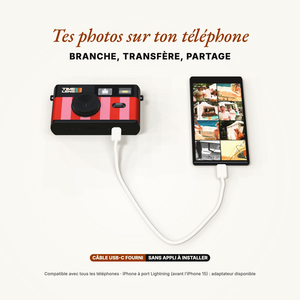 Appareil photo TimeLens® Candy - TIME LENS - TL0121 -