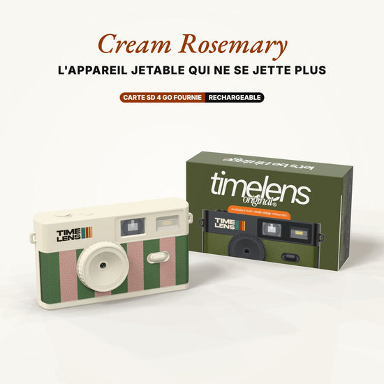 Appareil photo TimeLens® Cream rosemary - TIME LENS - TL0123 -