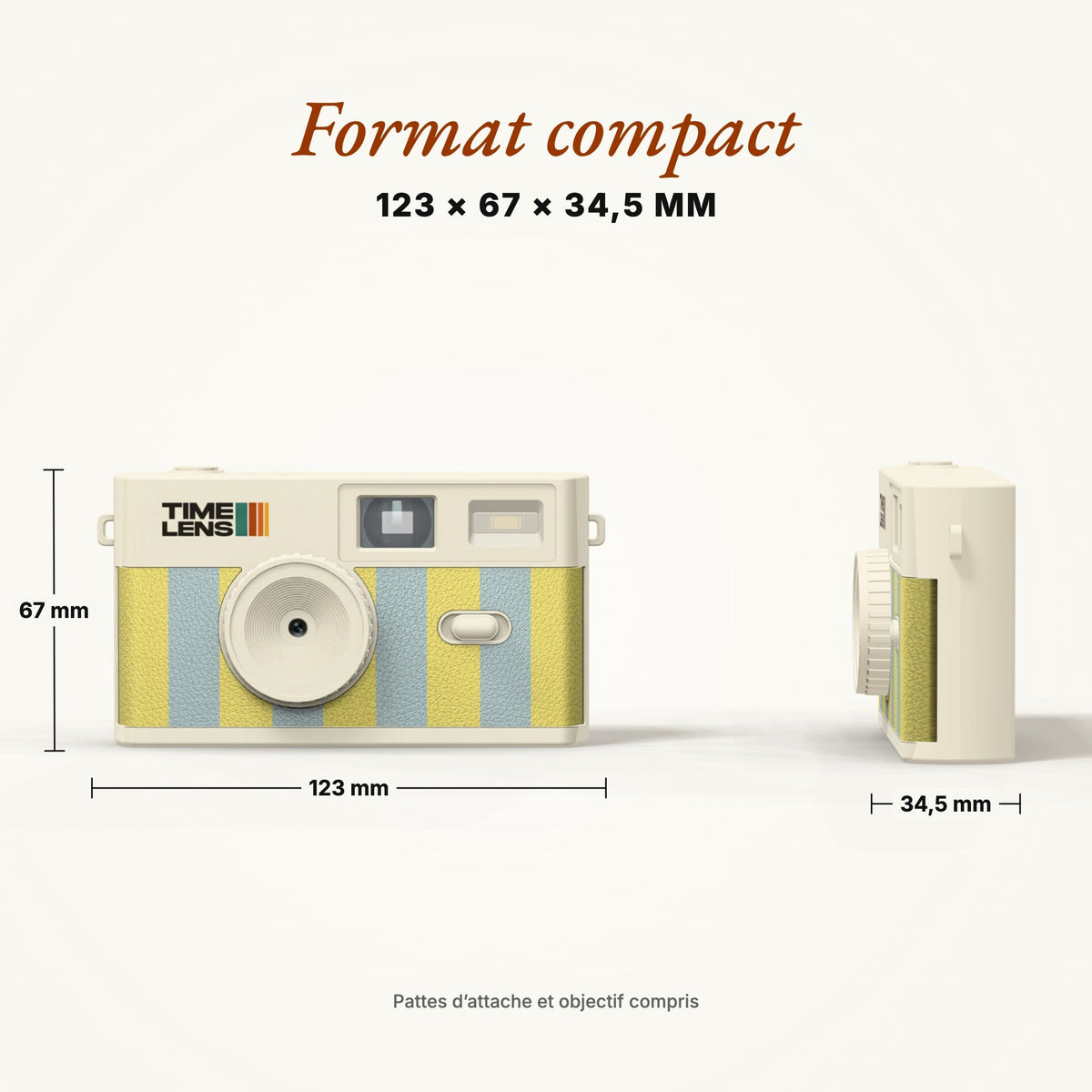 Appareil photo TimeLens® Cream Sorbet