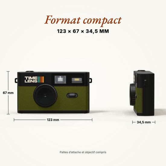 Appareil photo TimeLens® Kaki - TIME LENS - TL0108 -