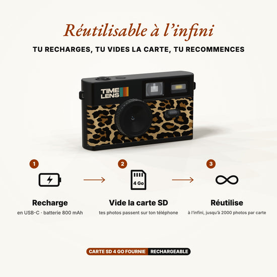 Appareil photo TimeLens® Leopard - TIME LENS - TL0113 -