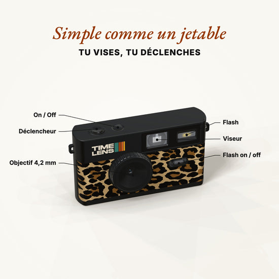 Appareil photo TimeLens® Leopard - TIME LENS - TL0113 -