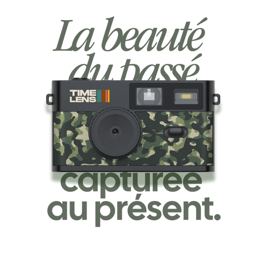 Appareil photo TimeLens® Military Green - TIME LENS - TL0111 - 