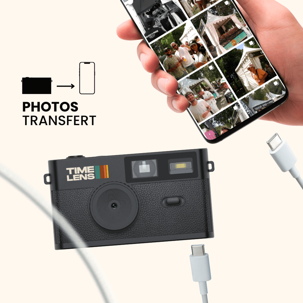 Appareil photo TimeLens® Noir - TIME LENS - TL0101 - 