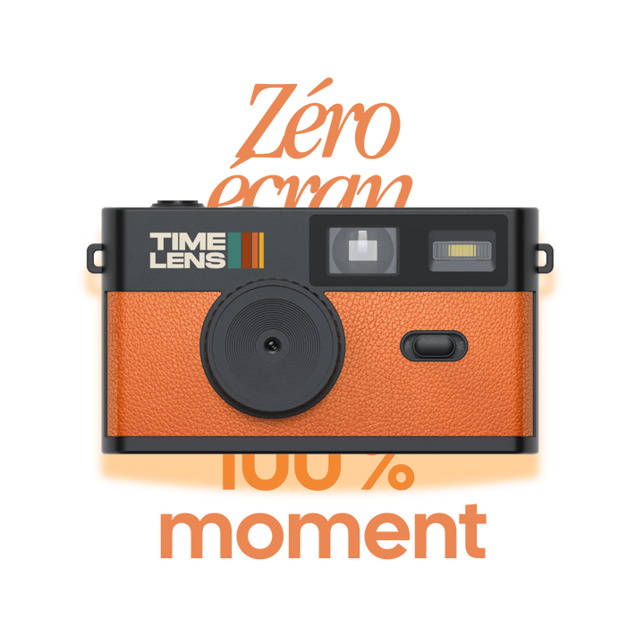 Appareil photo TimeLens® Orange - TIME LENS - TL0102 - 