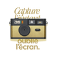 Appareil photo TimeLens® POP EDITION 80's - TIME LENS - TL0201 - Pop Gold