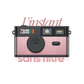 Appareil photo TimeLens® POP EDITION 80's - TIME LENS - TL0202 - Pop RoseGold