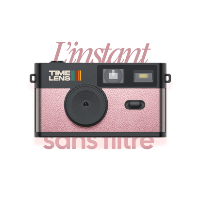Appareil photo TimeLens® POP EDITION 80's - TIME LENS - TL0202 - Pop RoseGold