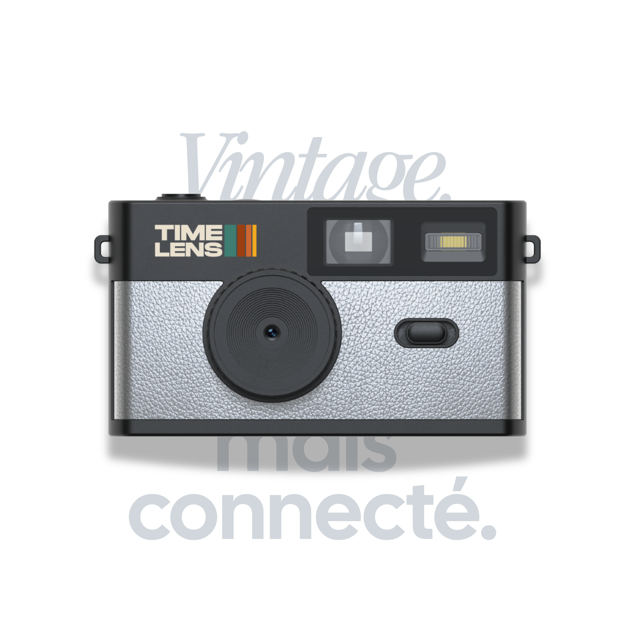 Appareil photo TimeLens® POP EDITION 80's - TIME LENS - TL0203 - Pop Silver