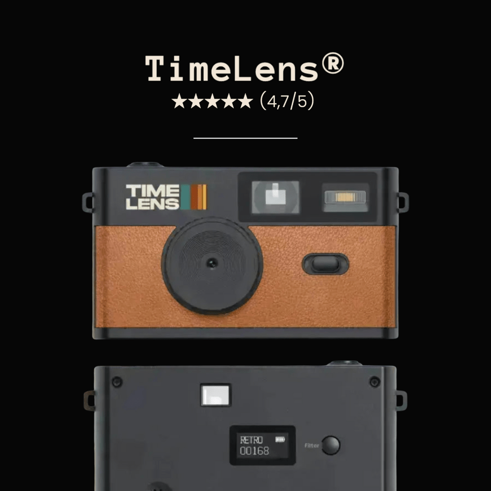 Appareil photo TimeLens® - TIME LENS - TL0101 - Marron