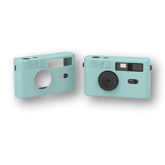 Coque silicone Bleu TIMELENS - TIME LENS - TLCS03 - 