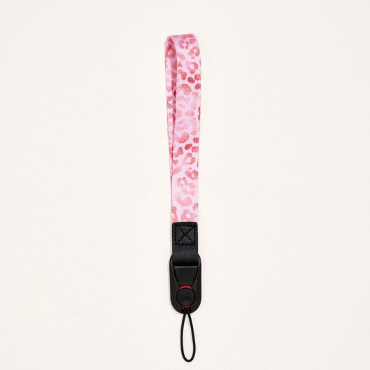 Dragonne appareil photo "Pink Leopard" - TIME LENS - TLD06 - 