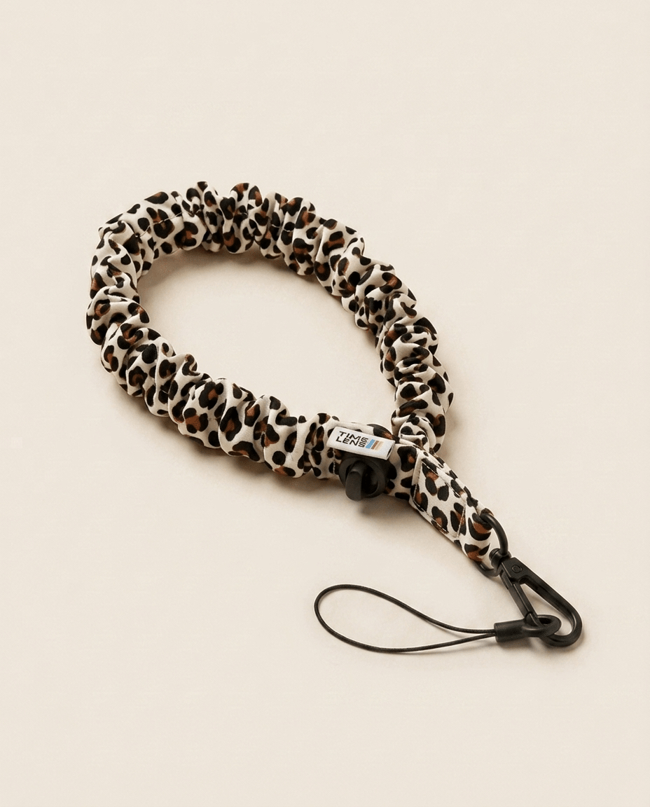 Dragonne Cream Leopard - TIME LENS - TL-DRAG-CRLEO -