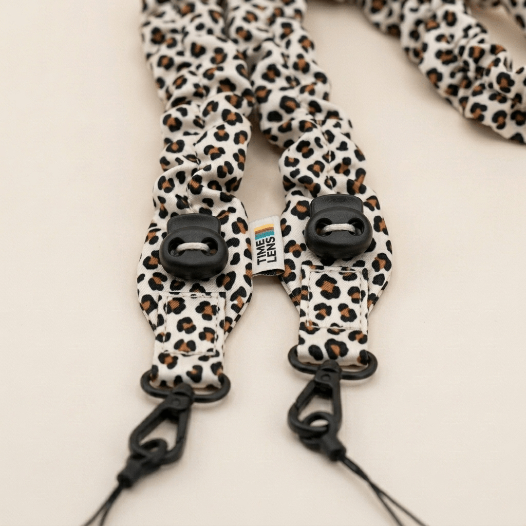 Sangle Cream Leopard - TIME LENS - TL-SANG-CRLEO -