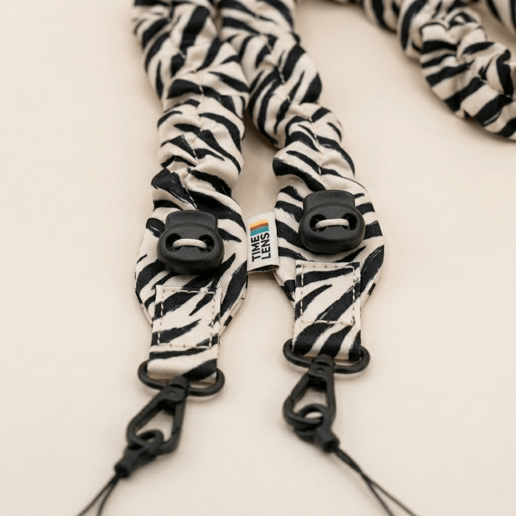 Sangle Cream Zebra - TIME LENS - TL-SANG-CRZEB -