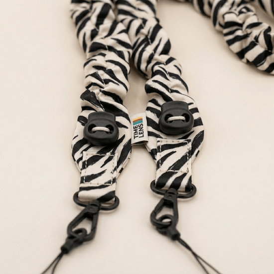 Sangle Cream Zebra - TIME LENS - TL-SANG-CRZEB -