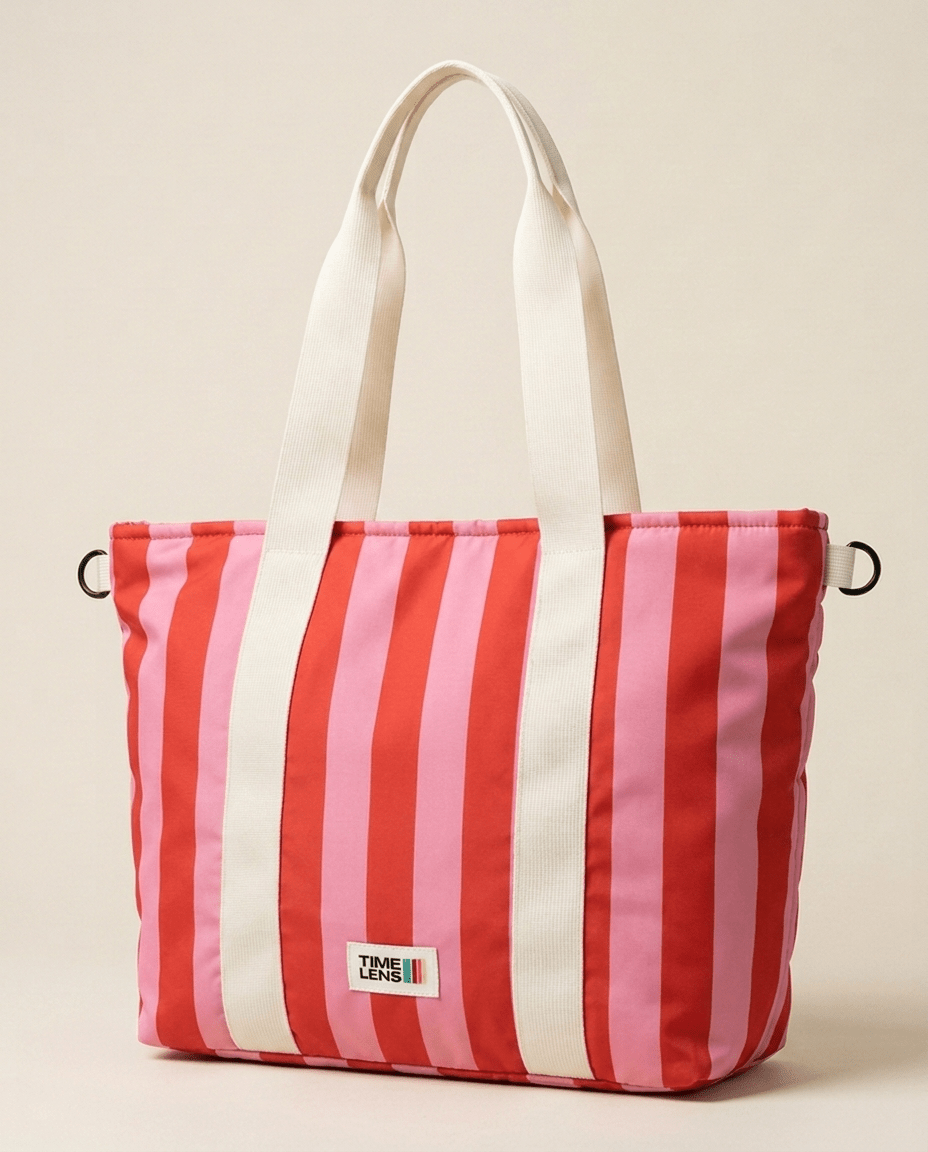 Tote Bag Cream Candy - TIME LENS - TL-TOTE-CRCAN -